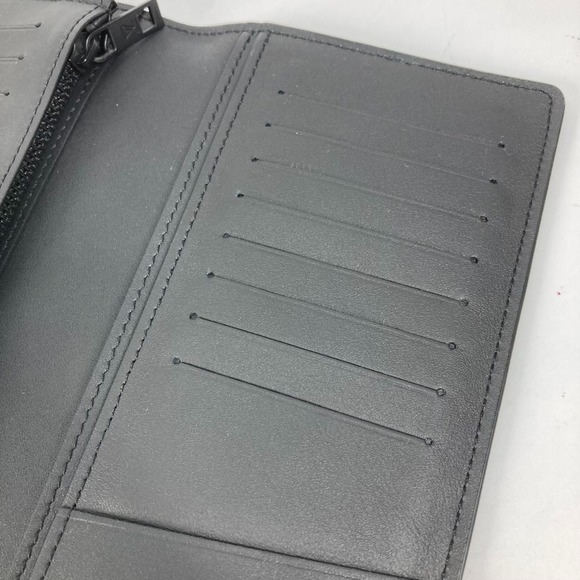 Louis Vuitton M69980 Aerogram long wallet bifold Long Wallet Noir Black - Picture 12 of 14